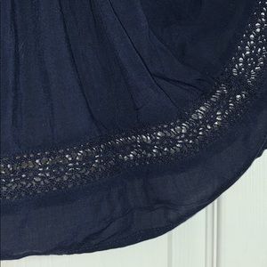 AEROPOSTALE | Navy flow skirt